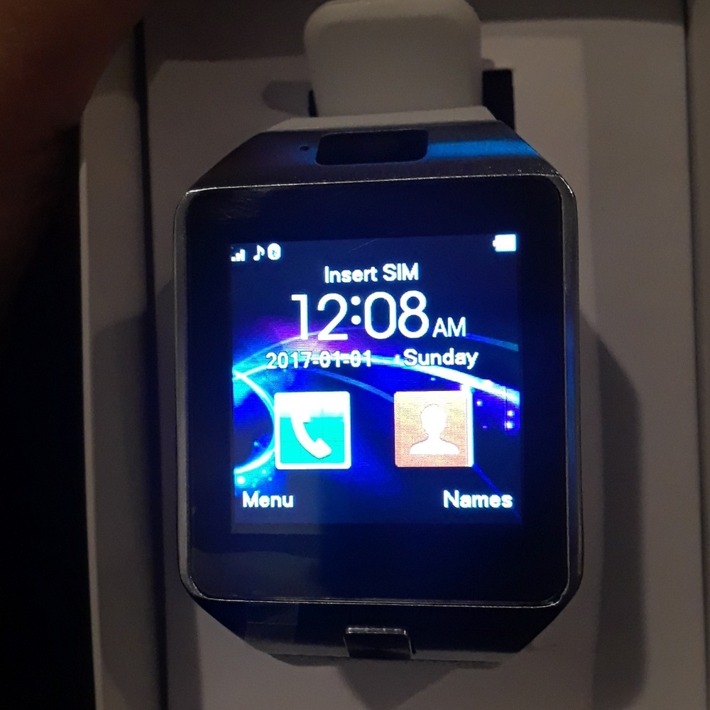 Smart watch white